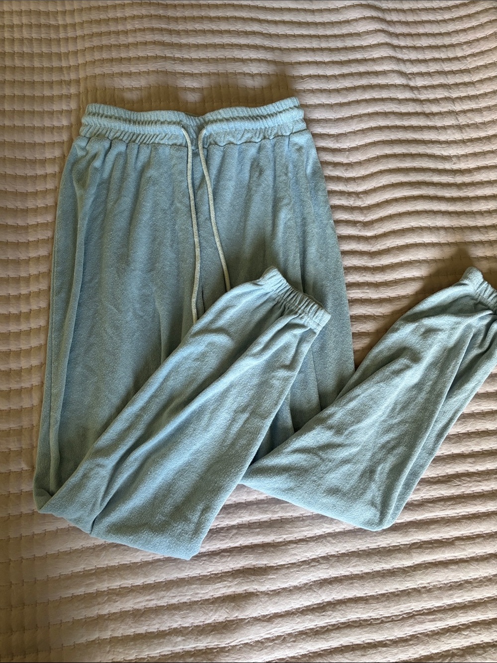 Light Aqua Drawstring Sweatpants